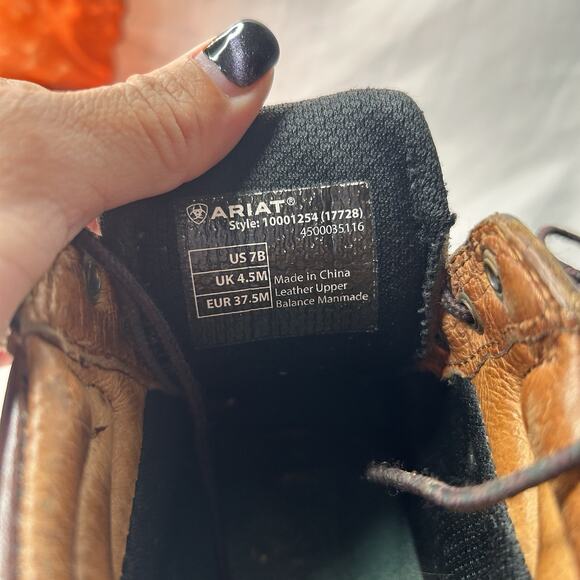 Ariat Canyon - Soft Toe Lace-up Work Boots - Women's 7B (10001254 17728) - Picture 6 of 6